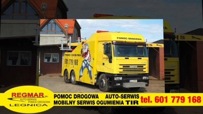 Mobilny serwis ogumienia TIR