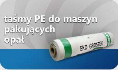 Taśmy PE do maszyn pakujących opał