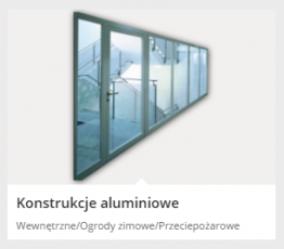 Konstrukcje aluminiowe