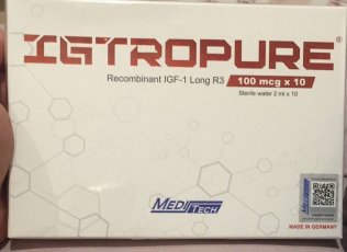 IGTROPURE [IGF-1 LR3] HUMAN GROWTH HORMONES INJECTION