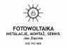 FOTOWOLTAIKA INSTALACJE, MONTAŻ, SERWIS Jan Zięcina