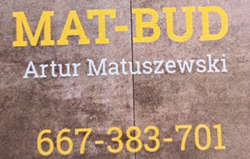 MAT-BUD Artur Matuszewski